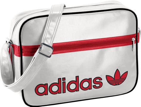 adidas schultertasche airliner braun rot weiß|adidas Originals Taschen .